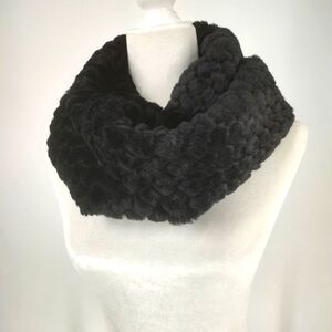 International Concepts Black Cowl Scarf One Size